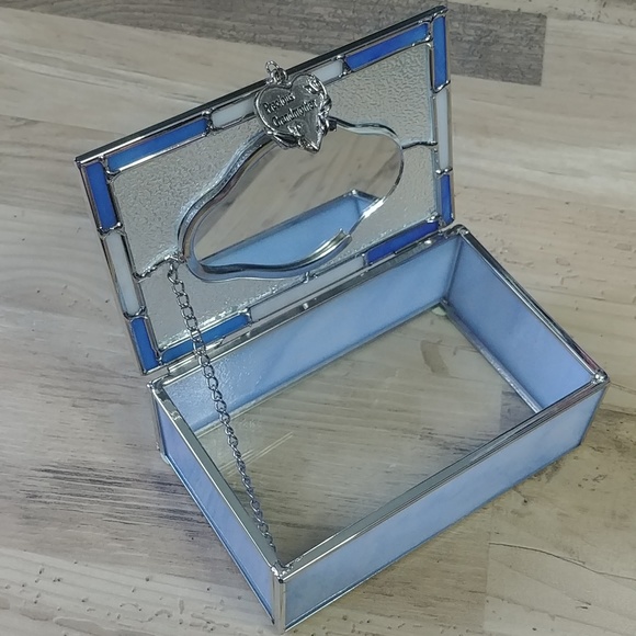 🎉2/$16 Stained Glass Jewelery Keepsake Box, Precious Grandmother (Removable) - Picture 4 of 8